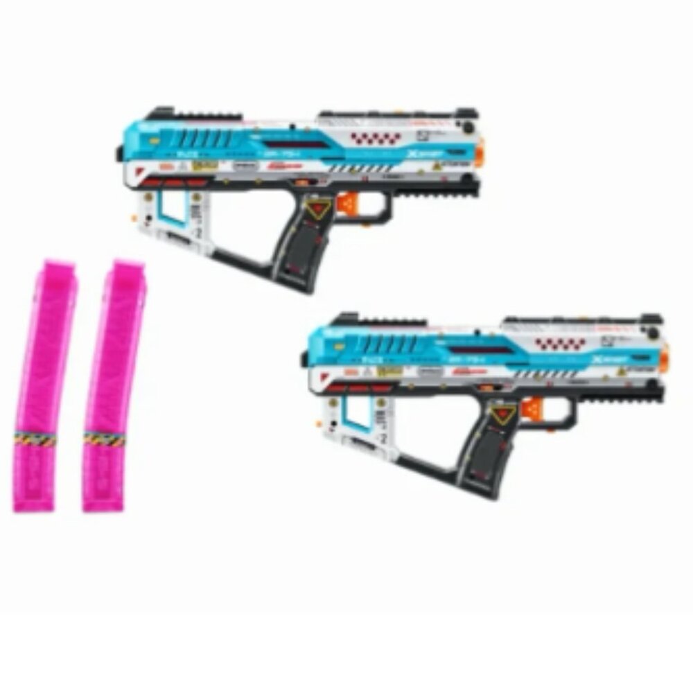 Zuru X-Shot Pro Fury-X Battle Blaster 2-Pack with Target & 300 Darts - Picture 3 of 7